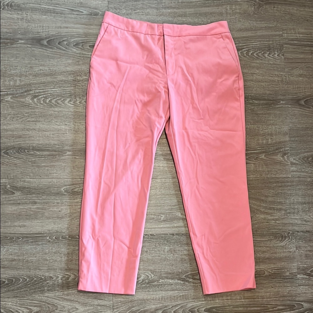 Zara Pink Capri Pants Sz 10
